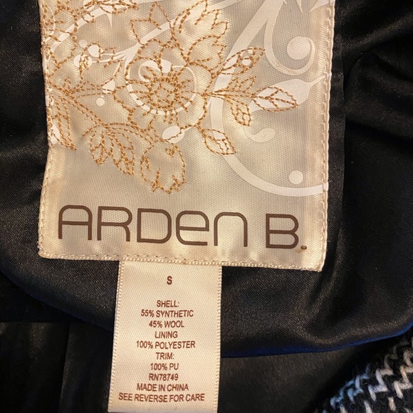 Arden B tweed pea coat - Picture 7 of 7